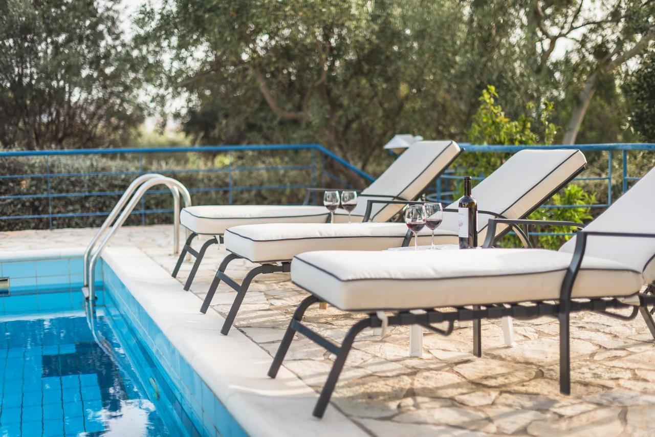 Summer Villa Pasiphae Private Pool - Bbq -Beach 2Min Szúnio Kültér fotó