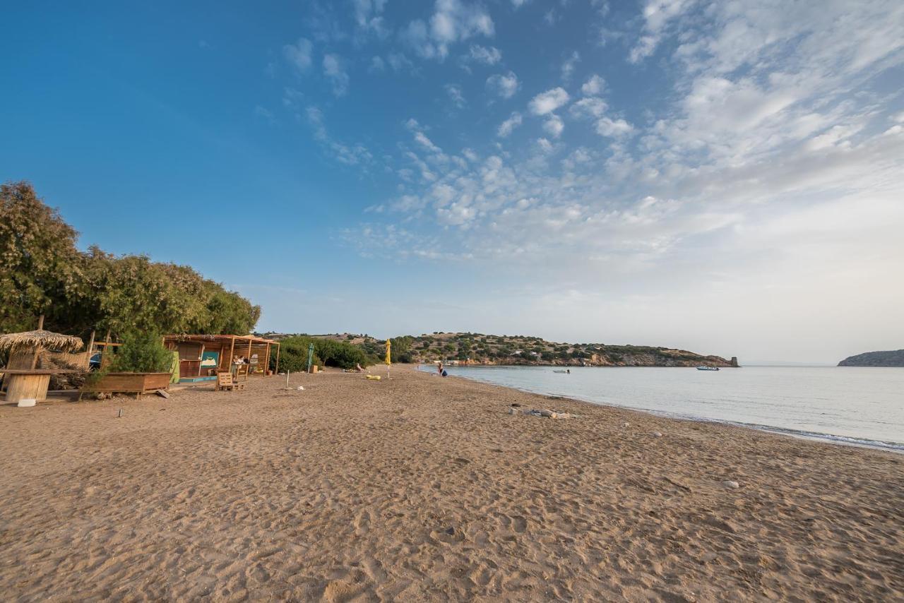 Summer Villa Pasiphae Private Pool - Bbq -Beach 2Min Szúnio Kültér fotó